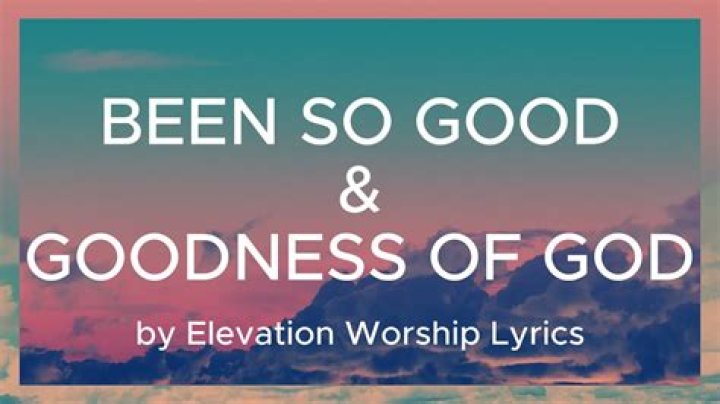 So So Good by ICF Worship
